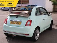 used Fiat 500C 1.2 LOUNGE 3d 69 BHP. CONVERTIBLE. 2 OWNERS FSH