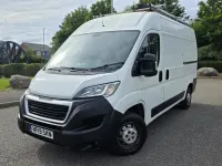Used Peugeot Boxer 130 HP (95 kW) 2019 White Van