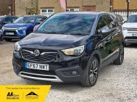 Used Vauxhall Crossland X Elite 81 HP (59 kW) 2017 Black SUV