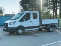 Used Ford Transit 130 HP (95 kW) 2021 White Cabriolet