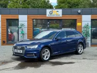 Used Audi A4 S-Line 190 HP (139 kW) 2018 Blue Estate