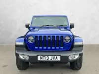 Begagnad Jeep Wrangler Sahara 268 HK (197 kW) 2019 Blå SUV