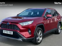 Used Toyota RAV4 Design 218 HP (160 kW) 2021 Tokyo red (pearlescent paint) SUV