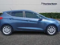 Used Ford Fiesta Titanium 100 HP (73 kW) 2018 Blue Hatchback