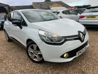 Used Renault Clio Dynamique 75 HP (55 kW) 2013 White Hatchback