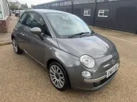 Used Fiat 500 Lounge 69 HP (50 kW) 2013 Grey Hatchback