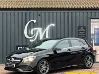 Used Mercedes A180 AMG line 2017 Blue Hatchback