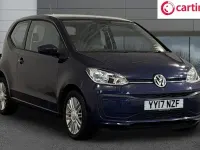 Used VW up! move up! 60 HP (44 kW) 2017 Blue Hatchback