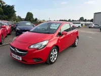 Used Vauxhall Corsa 70 HP (51 kW) 2015 Red Hatchback