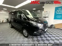 Used Ford Transit Custom Limited 130 HP (95 kW) 2021 Black Van