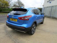 Used Nissan Qashqai N-Connecta 2018 Blue SUV