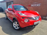 Used Nissan Juke Visia 110 HP (80 kW) 2016 Red SUV