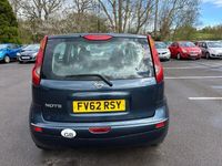 used Nissan Note 1.6 Acenta 5dr Auto Blue 5 Door Hatchback Automatic Petrol