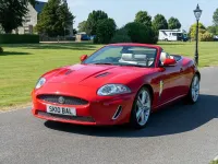 Used Jaguar XK Supercharged 385 HP (283 kW) 2010 Red Cabriolet