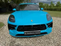 Used Porsche Macan Turbo 2020 Blue SUV