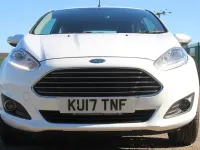 Used Ford Fiesta Zetec 82 HP (60 kW) 2017 White Hatchback