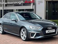 Used Audi A4 S-Line 161 HP (118 kW) 2020 Grey Sedan
