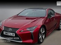 Used Lexus LC 500 Sport Line 2017 Red Coupe
