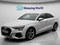 Used Audi A3 S-Line 110 HP (80 kW) 2022 White Sedan