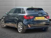 Used Audi A1 Sportback S-Line 114 HP (83 kW) 2024 Mythos black Hatchback
