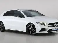 Used Mercedes A180 Executive 136 HP (100 kW) 2021 White Hatchback