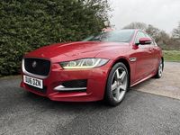Used Jaguar XE R-Sport 240 HP (176 kW) 2016 Red Sedan