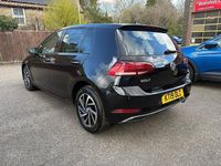 Used VW Golf VII Match 115 HP (84 kW) 2019 Black Hatchback