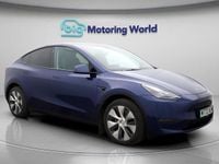 Used Tesla Model Y Long Range AWD 378 kW (514 HP) 2022 Blue SUV
