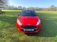 Used Ford Fiesta Zetec 2014 Red Hatchback