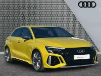 Used Audi RS3 400 HP (294 kW) 2023 Yellow Sedan