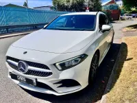 Used Mercedes A180 AMG line 116 HP (85 kW) 2019 White Hatchback