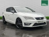 Used Seat Leon FR 184 HP (135 kW) 2014 White Hatchback