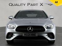 Used Mercedes E220 AMG line 2021 Silver Coupe