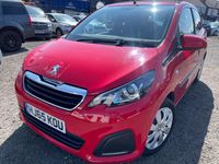 Used Peugeot 108 Active Top 68 HP (50 kW) 2015 Red Hatchback