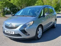 Used Vauxhall Zafira 170 HP (125 kW) 2012 Silver MPV