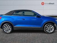 Used VW T-Roc Cabriolet Design 2021 Blue Cabriolet