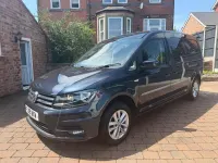 Used VW Caddy Maxi Highline 102 HP (75 kW) 2019 Blue MPV
