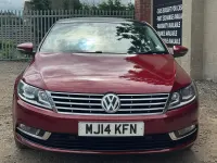 Used VW CC GT 140 HP (102 kW) 2014 Red Sedan