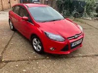 Used Ford Focus Zetec 2012 Red Hatchback