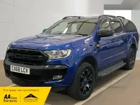 Used Ford Ranger Wildtrack 200 HP (147 kW) 2018 Blue Pickup