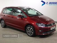 Used VW Golf Sportsvan Match 2019 Red MPV