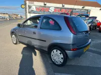 Used Vauxhall Corsa Elegance 89 HP (65 kW) 2003 Silver Hatchback