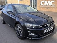 Used VW Polo Match 95 HP (69 kW) 2021 Black Hatchback