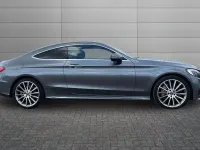 Used Mercedes C300 AMG Line Premium Plus 245 HP (180 kW) 2017 Selenite grey Coupe
