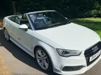 Used Audi A3 Cabriolet S-Line 2014 White Cabriolet