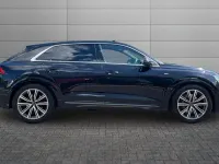 Used Audi Q8 S-Line 282 HP (207 kW) 2021 Mythos black SUV