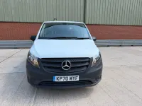 Used Mercedes e-Vito 85 kW (116 HP) 2020 White Van