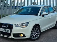 Used Audi A1 Sportback Sport 122 HP (89 kW) 2012 White Hatchback
