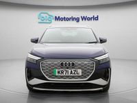 Second-hand Audi Q4 e-tron S-Line 150 kW (204 CP) 2021 Albastru SUV