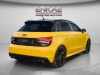 Used Audi S1 Sportback Business 231 HP (169 kW) 2017 Yellow Hatchback